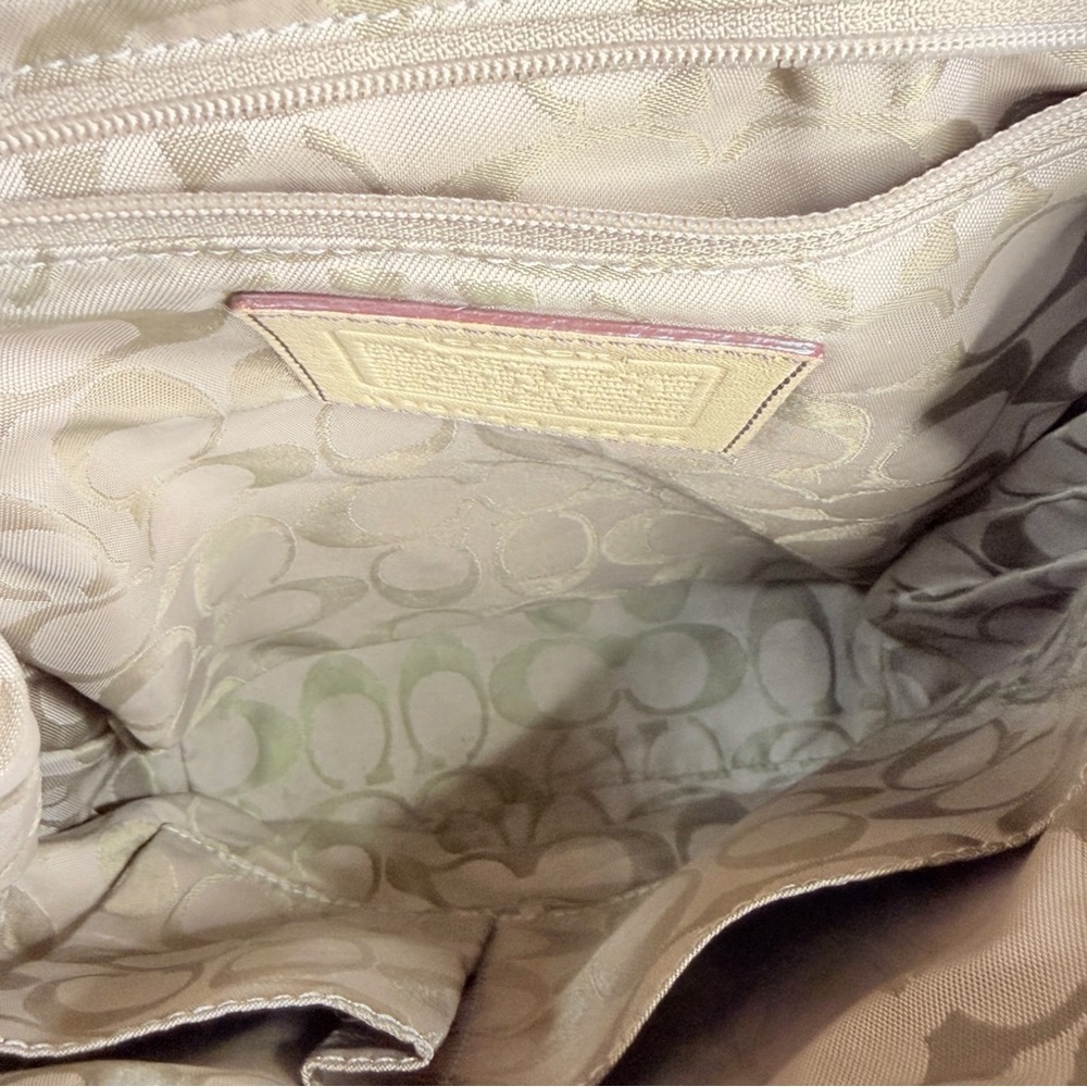 Coach yellow leather Backpack for Women 9368 - Picture 10 of 11